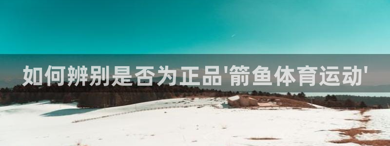 xc体育：如何辨别是否为正品\'箭鱼体育运动\'